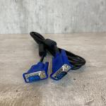 Male To Male 15 Pin VGA Audio Cable HD Computer Monitor VGA Cable 1.5m Length