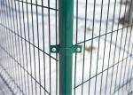 high quality Galvanized /PVC coated welded wire mesh fence panels