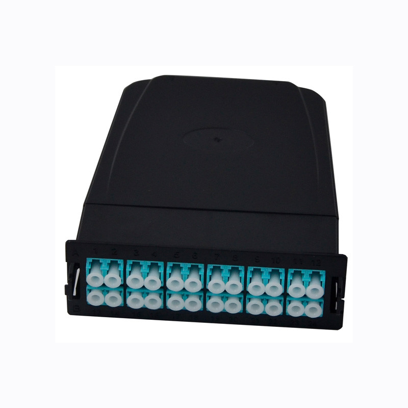 OS2 12 Fiber MPO Cassette Module Mpo Mtp Connector And LC Duplex Adapter