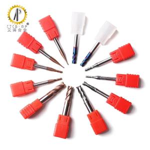 Wholesale HRC 58 Solid Carbide End Mill With TiAlN Coating from china suppliers
