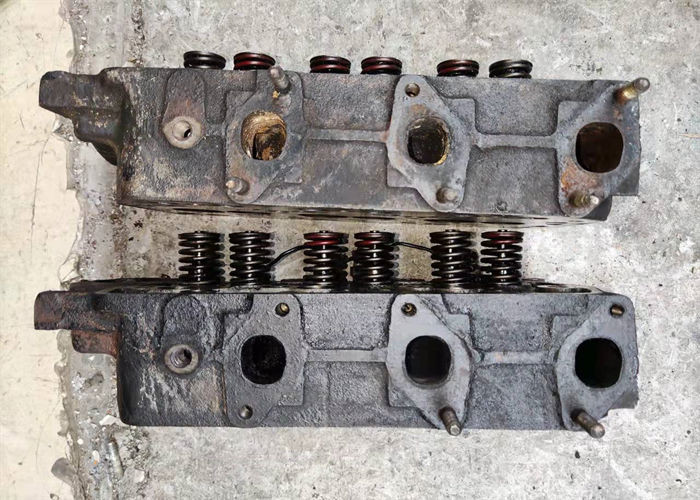 3 Cylinders Used Engine Heads K3E Diesel Eddy Injection For Excavator Water Cooling