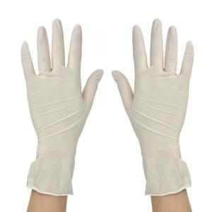 Wholesale Non Slip Disposable Latex Examination Gloves , Disposable Rubber Gloves from china suppliers