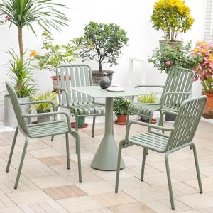 Wholesale Outdoor Metal Aluminium Table And Chair Sets from china suppliers