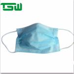 fluid resistant Type IIR 25g Disposable Blue Earloop Face Mask