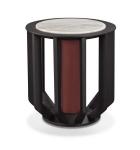 Hospitality lobby reception furniture of Sofa end table in white oak wood in
