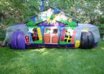 Digital Printing Inflatable Sport Games Haunted House Maze Tunnel
