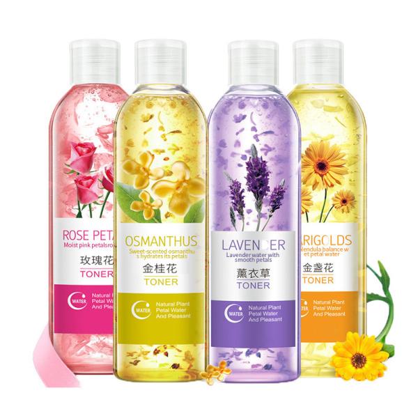 Against Dehydration Natural Skin Toner / Petals Toner With Skin Defending
