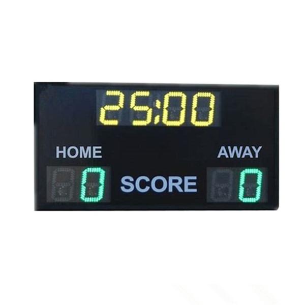 Small Red LED Football Scoreboard / Electronic Sports Scoreboard Waterproof