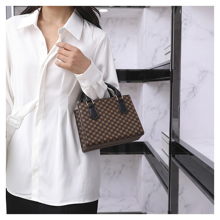 PU Leather Luxury Women's Handbag Set Tote Messenger Bag and Elegant Shoulder Bag