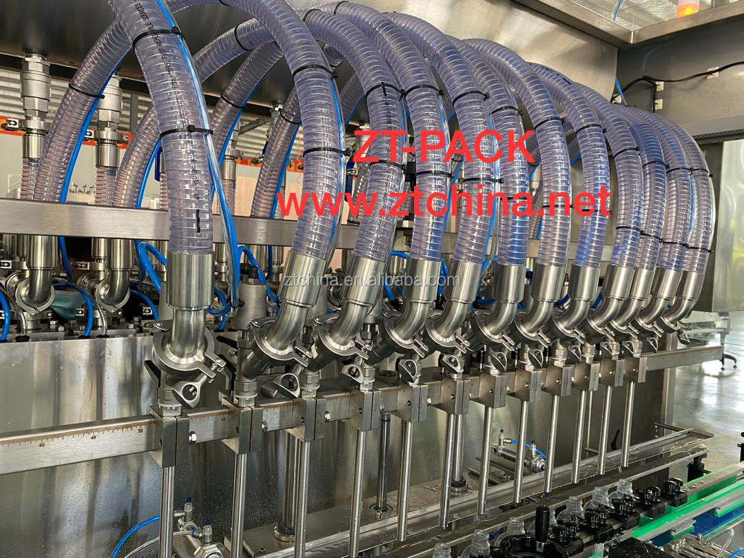 1000ML Shampoo Lotion Face Cream Body Cream Hair Oil Bottle Filling Machine