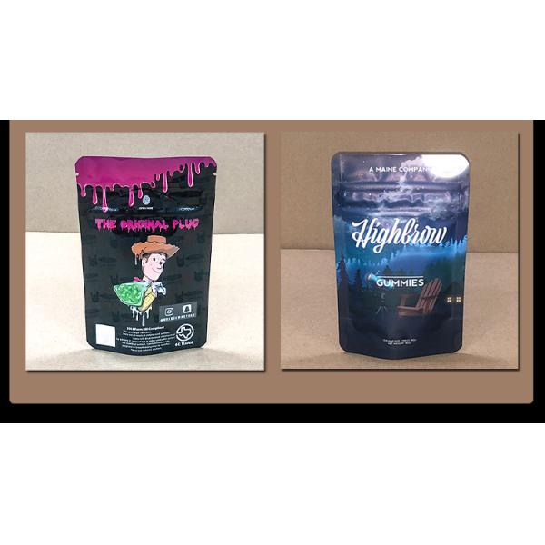 Oxygen Blocking Child Proof Pouches Stand Up For Roasted Coffee Bulk