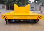 50T Hydraulic Lifting Rail Transfer Car , Cross Transfer Car Rail Transfer Cart