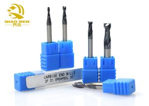 Wholesale HRC60 Solid Tungsten Carbide End CNC Milling Cutters 4 Flutes 8x60mm For Steel from china suppliers