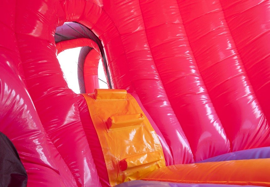 Amazing Princess Inflatable Bouncer PVC Material Red Printing Inflatable Bouncy Castle