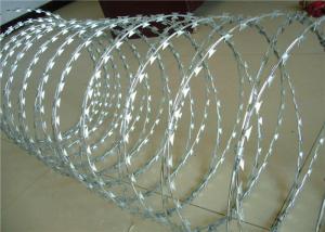 Wholesale Concertina Razor Barbed Wire BTO 22 Razor Wire 450mm 500mm 900mm Coil Diameter from china suppliers