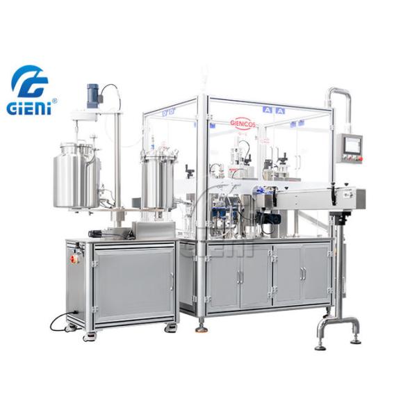 60pcs/Min Full Automatic Rotary Type Lip Gloss Tube Filling Machine