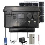 Safety Protection Rechargeable Portable Power Station Emergency Solar Power