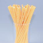 Degradable pulp paper straws 6mm millimeter color straws for bar birthday party