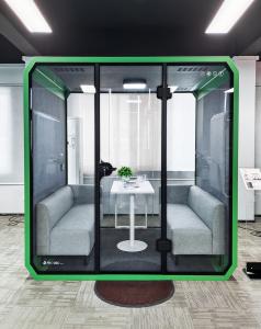 Wholesale Outdoor Acoustic Sound Insulation Soundproof Booth For Home Office from china suppliers