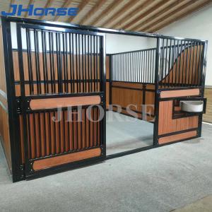 Wholesale PVC Bamboo Horse Stall Fronts Black White Or Customize from china suppliers