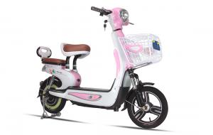 Wholesale Pedal Assist Electric Bike Pink Beach Cruiser Motorized Bike For Two Passengers from china suppliers
