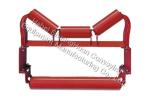 Corrosion Resistance Self Aligning Carrying Idler Belt Conveyor 45 Degree