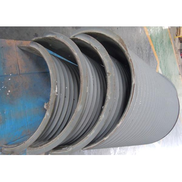 Fully Machined Wire Rope Winch Drum With LBS Sleeves / Oilfield Drums
