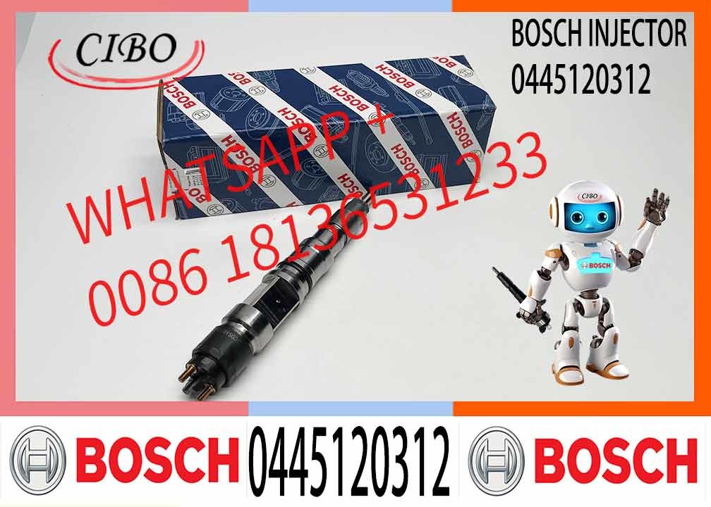 High Performance Diesel Engine Parts 0445120312 Fuel Injector 0 445 120 312 For MAN Diesel Engine