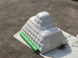 Wholesale Durable 0.99mm PVC Inflatable Water Iceberg / Inflatable Climbing Wall from china suppliers