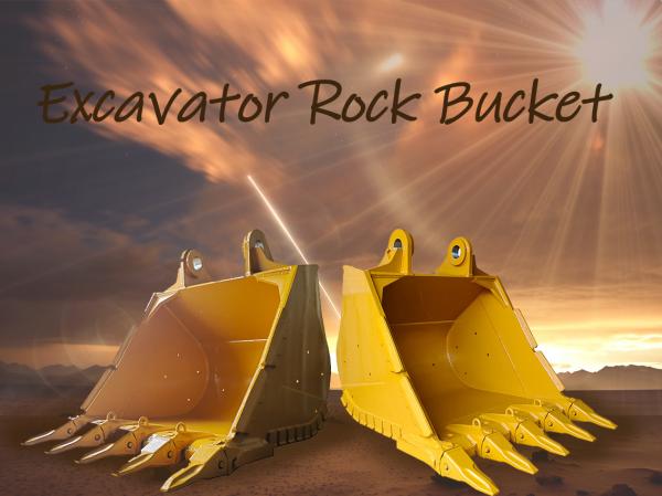Bucket Attachments 0.25-5CBM Excavator Rock Bucket Excavator Bucket Heavy Duty