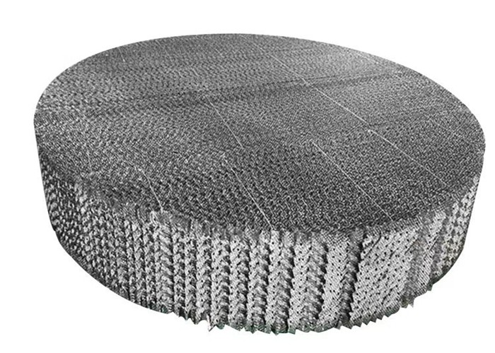 Wire Mesh 150MM Metal Structured Packing 500X Stainless Steel SS304