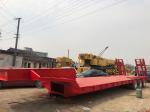Gooseneck Lowboy Low Bed Truck Trailer Used Flatbed Trailer 3 Axle 40T 50T