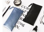 Simple pen bag large capacity students simple creative PU leather carry-on