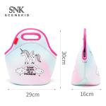 Girls Neoprene Thermal Insulated Bento Lunch Bag