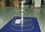 S Shaped Delicate Acrylic Cupcake Display Trays Stand Luxurious For Wedding /
