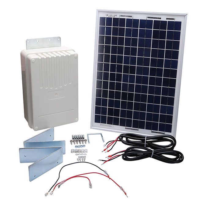 DC 500kg Solar Powered Sliding Gate Kit 150W 110V 220V Auto Close