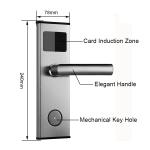 Gold Color RFID Key Card Door Locks for Hotel Guesthouse Apartment