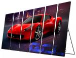 P2 P2.5 P3 Movable Floor Standing Digital Led Poster Display Wifi 4G for Outdoor