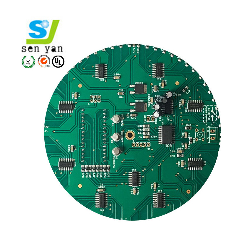 Double Sided Black FR4 Circuit Board PCB Spray Tin Monitoring Camera Main Control Board