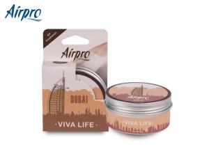 Wholesale Brown Long Lasting Musk In Car Fragrance Strong Air Freshener Wooden Can from china suppliers