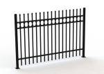 2.1m X2.4m Spear Top Security Steel Fence/ Steel Fencing