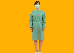 Wholesale Eco Friendly Medical Isolation Gowns , Non Woven Sms Surgical Gown from china suppliers