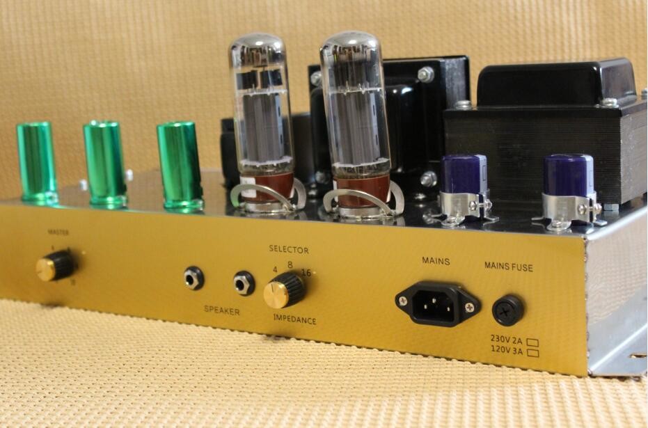 Plexi1959 Grand Style Plexi Tone Hand Wired Tube Guitar Amp Chassis Ruby Tubes 50W Musical Instruments Imported Parts