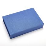 Fancy Cell Phone Accessories Packaging Box Blue Color Clamshell Style