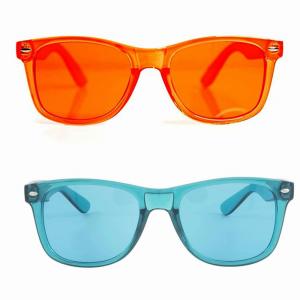 Wholesale Polarized Sunglasses For Men Women Classic Vintage Square Sun Glasses UV400 Protection Colour Therapy Glasses from china suppliers