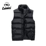 Padding Bubble Puffer Vest Outdoor Utility Zip Up Cotton Sleeveless Quilted