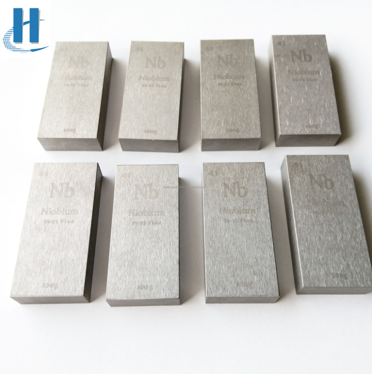 Pure Niobium Cube Niobium Metal 99.99 Pure Niobium Lump Ingot For Industry