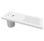 ABS + PC Conference Table Socket , Desktop Wireless Transmitter Smart Furniture