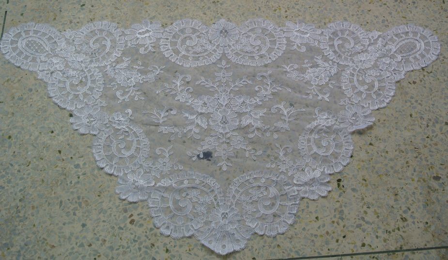Embroidery Mantillas Catholic Church Veils Headcovering Mass Size 120*60cm Spanish Veils