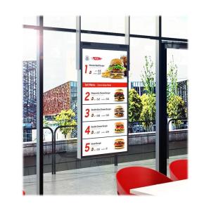 Wholesale 55 Inch Double Sided LCD Screen Tv Digital Advertising Signage 3000 Nit from china suppliers